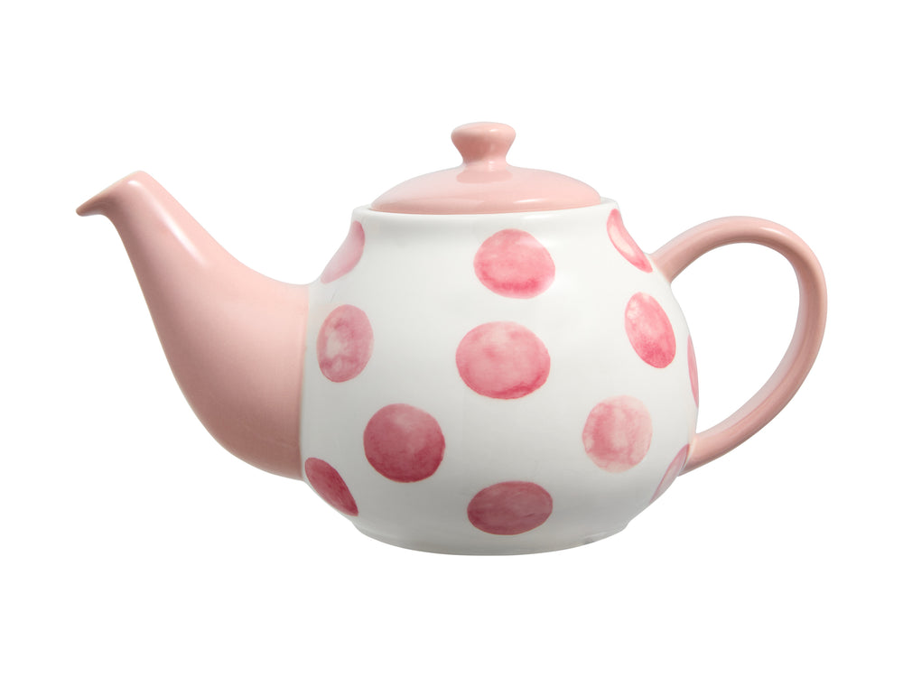 Maxwell Williams Pink Spots 650ml Teapot