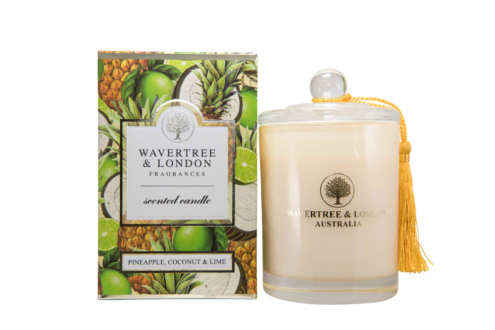 Pineapple, Coconut and Lime Scented Candle