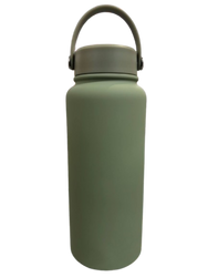 1L Stainless Steel Water Bottle Green