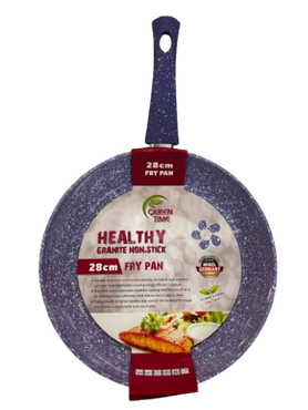 28cm Granite Non-Stick Frypan with white speckle look