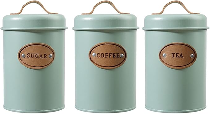 Maison Canisters Set of 3 Green