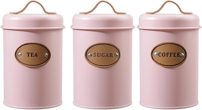 Maison Canisters Set of 3 Pink