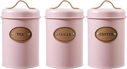 Maison Canisters Set of 3 Pink
