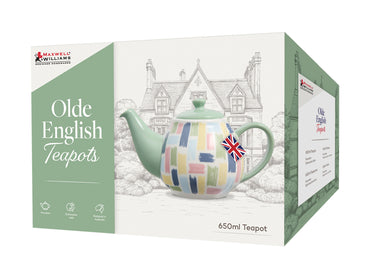 Maxwell Williams Brush Strokes 650ml Teapot Gift Box 