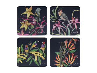 Maxwell and Williams Lyric Cork Back Coaster Set of 4 
Eloise Short MDF Coaster 4 birds