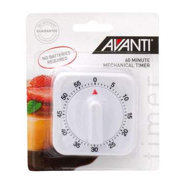 Avanti 60 Minute Mechanical Timer
hangsell packet 