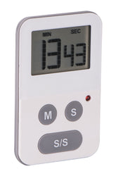 Avanti Digital Kitchen Timer with Flashing Lights
silicone soft touch buttons 
