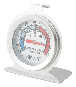 Avanti Fridge/Freezer Thermometer
round with freeze and warm temperatures