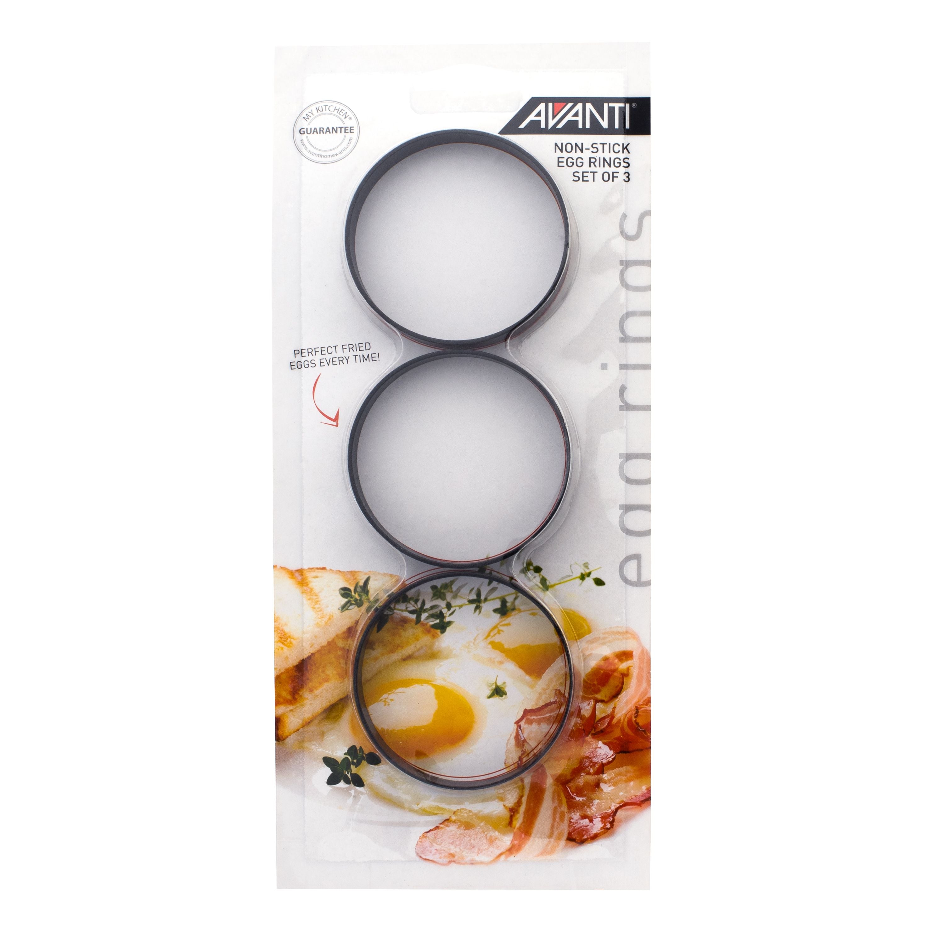 Avanti Non Stick Egg Rings Set of 3