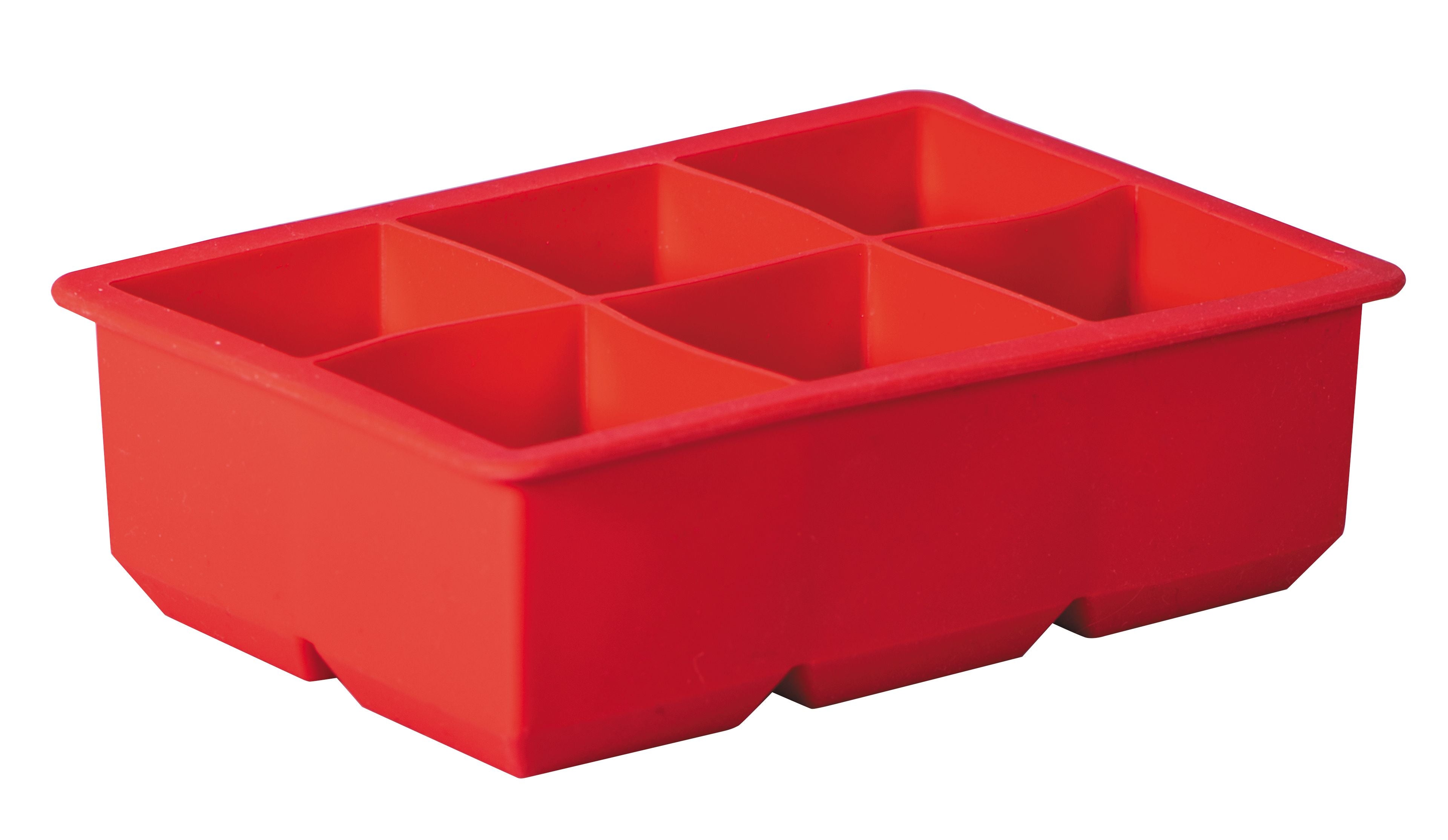 Avanti Silicone Ice Cube Tray
Red silicone 
6 slot ice cube tray 
