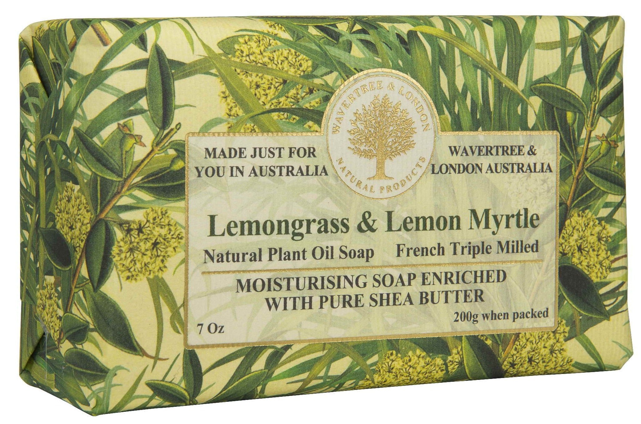 Lemongrass and Lemon Myrtle Soap