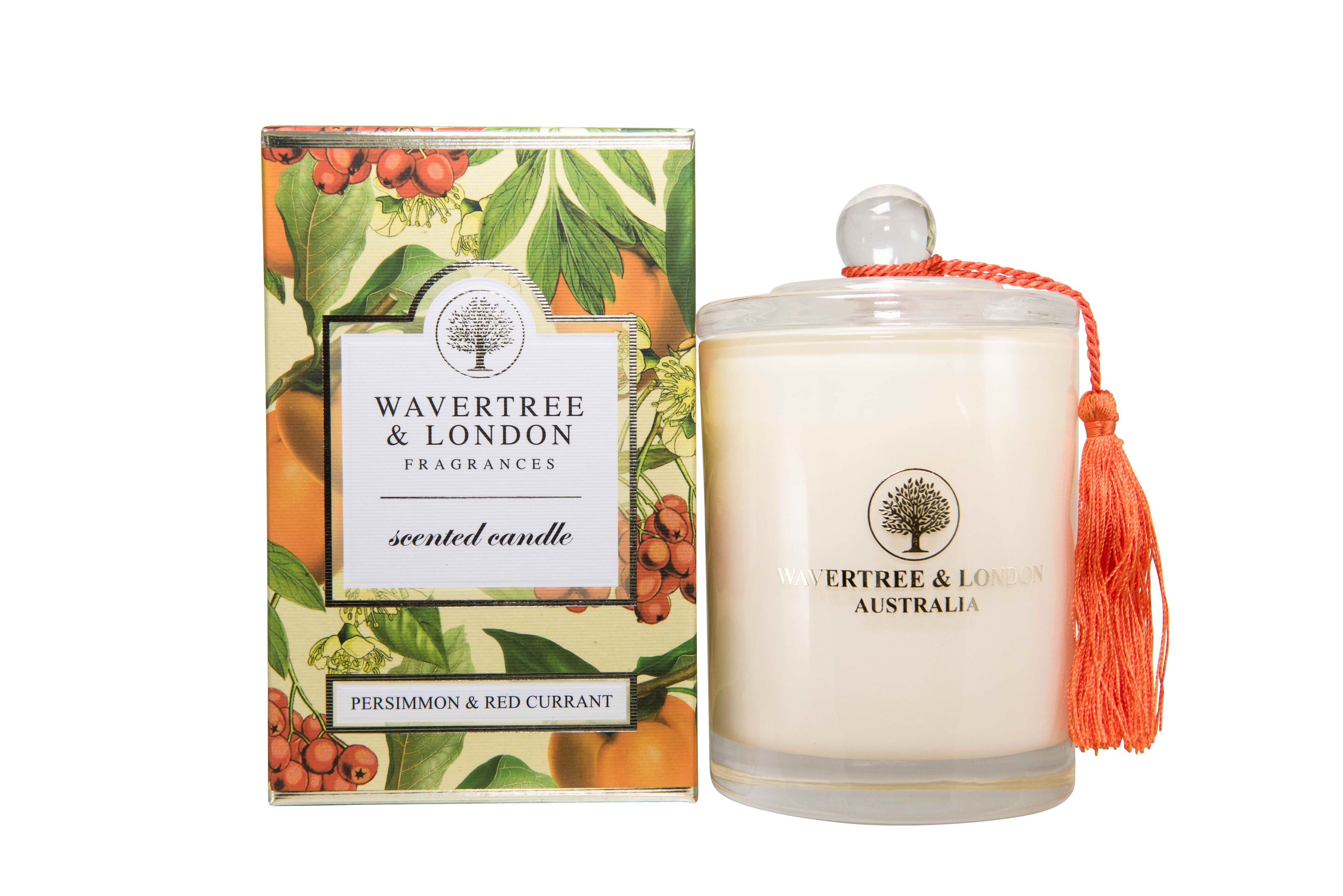 Persimmon & Red Currant Scented Candle