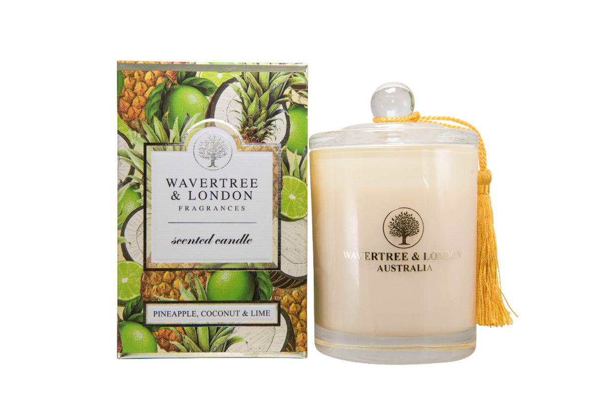Pineapple, Coconut and Lime Scented Candle