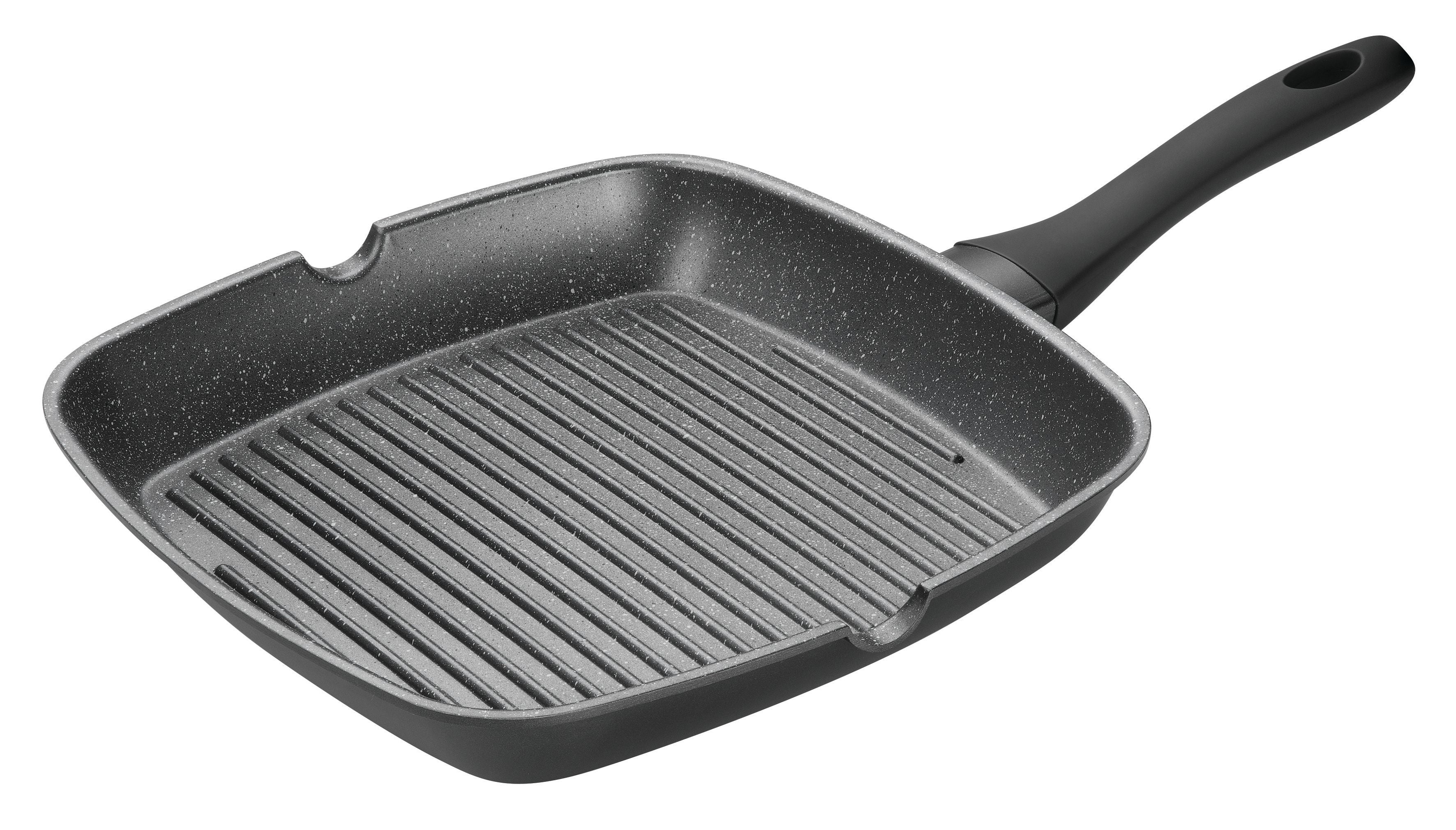 Pyrolux Pyrostone 28cm Grill Pan Bake lite black handle oven safe